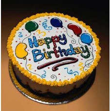 Special Birthday Round Shape Cake- Coopers