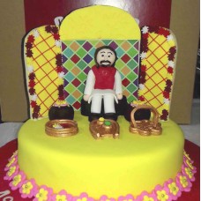 Cooper's Special Gaye Holud Vanilla Cake (2Kg)